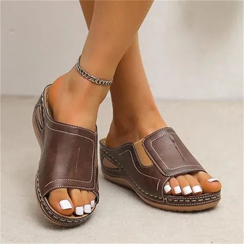 📢🔥 Clearance UP TO 70% OFF Comfortable Orthopedic Flat Sandals for Women!