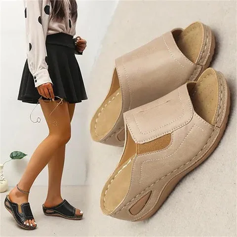 📢🔥 Clearance UP TO 70% OFF Comfortable Orthopedic Flat Sandals for Women!