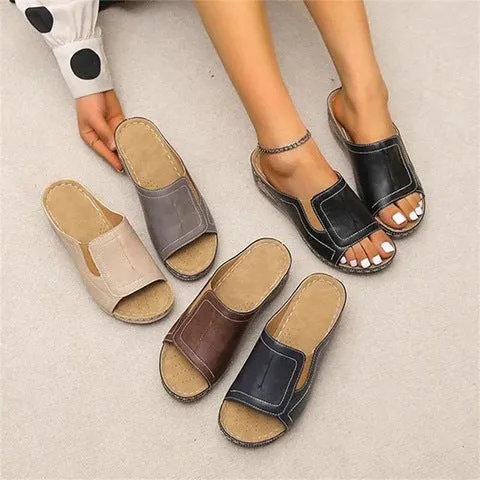 📢🔥 Clearance UP TO 70% OFF Comfortable Orthopedic Flat Sandals for Women!