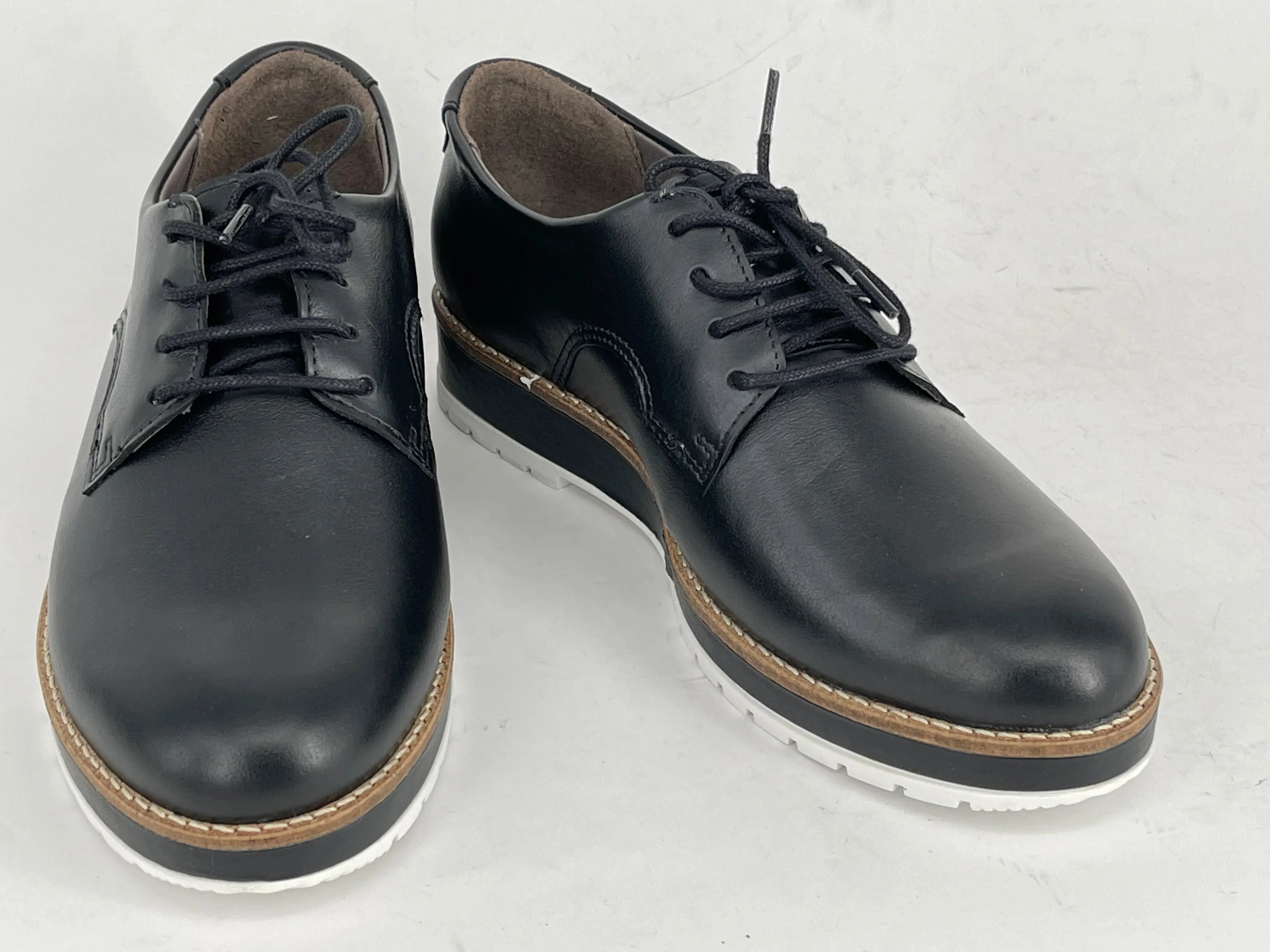 ACO ADDY Black Leather Flats