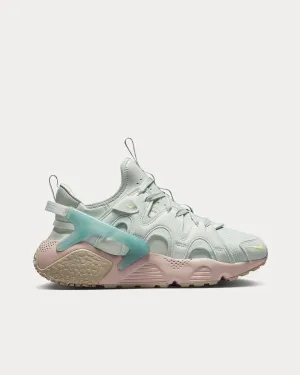 Air Huarache Craft Light Silver / Ocean Bliss / Pink Oxford / Citron Tint Low Top Sneakers