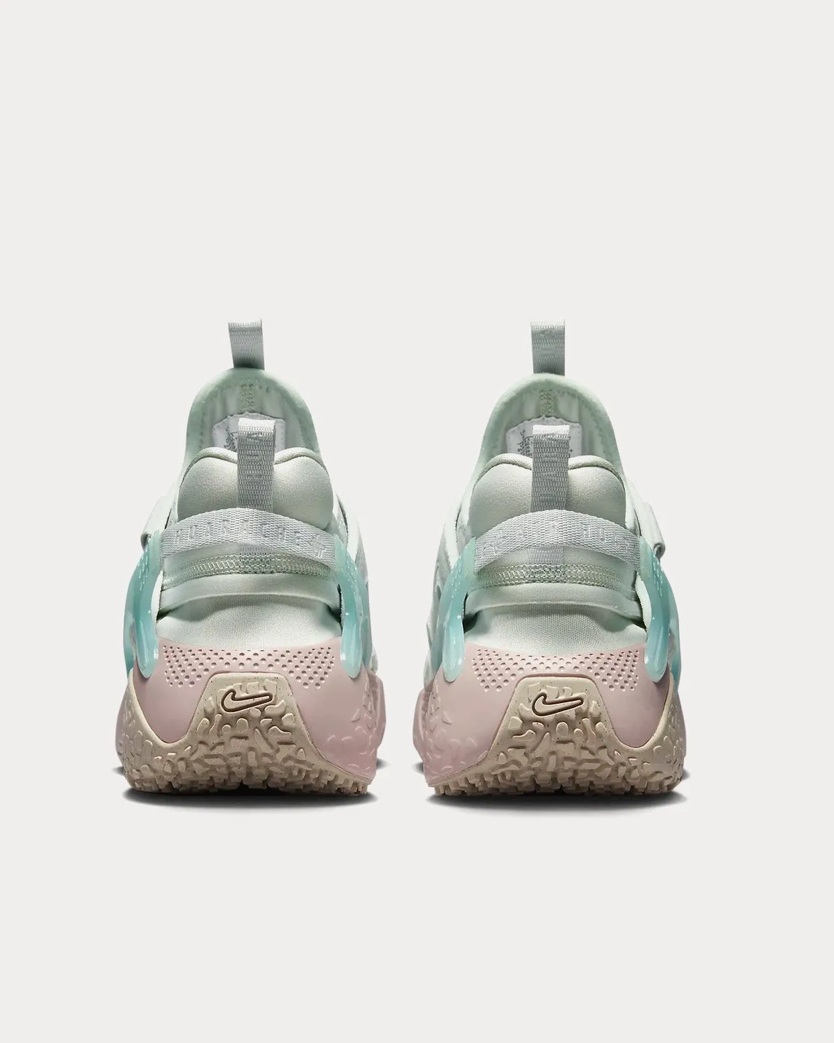 Air Huarache Craft Light Silver / Ocean Bliss / Pink Oxford / Citron Tint Low Top Sneakers