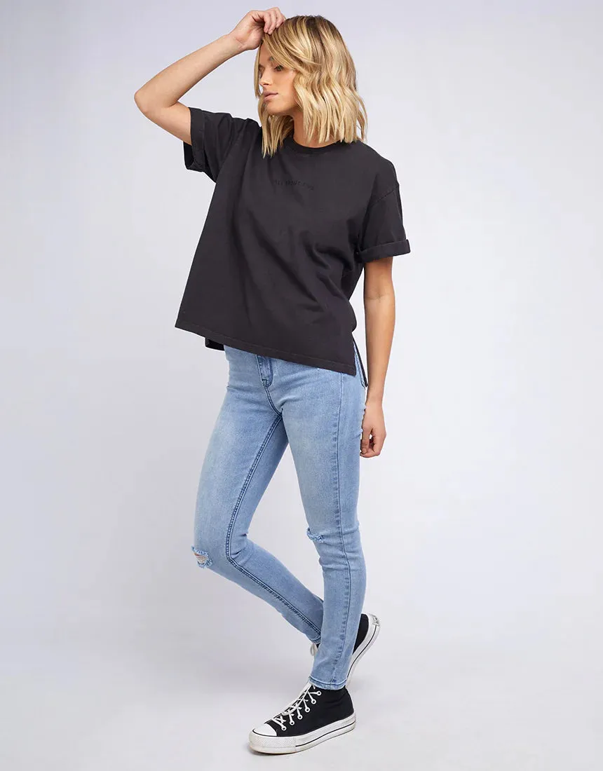 All About Eve AAE Washed Tee - Washed Black