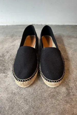 ALPA ESPADRILLE-BLACK