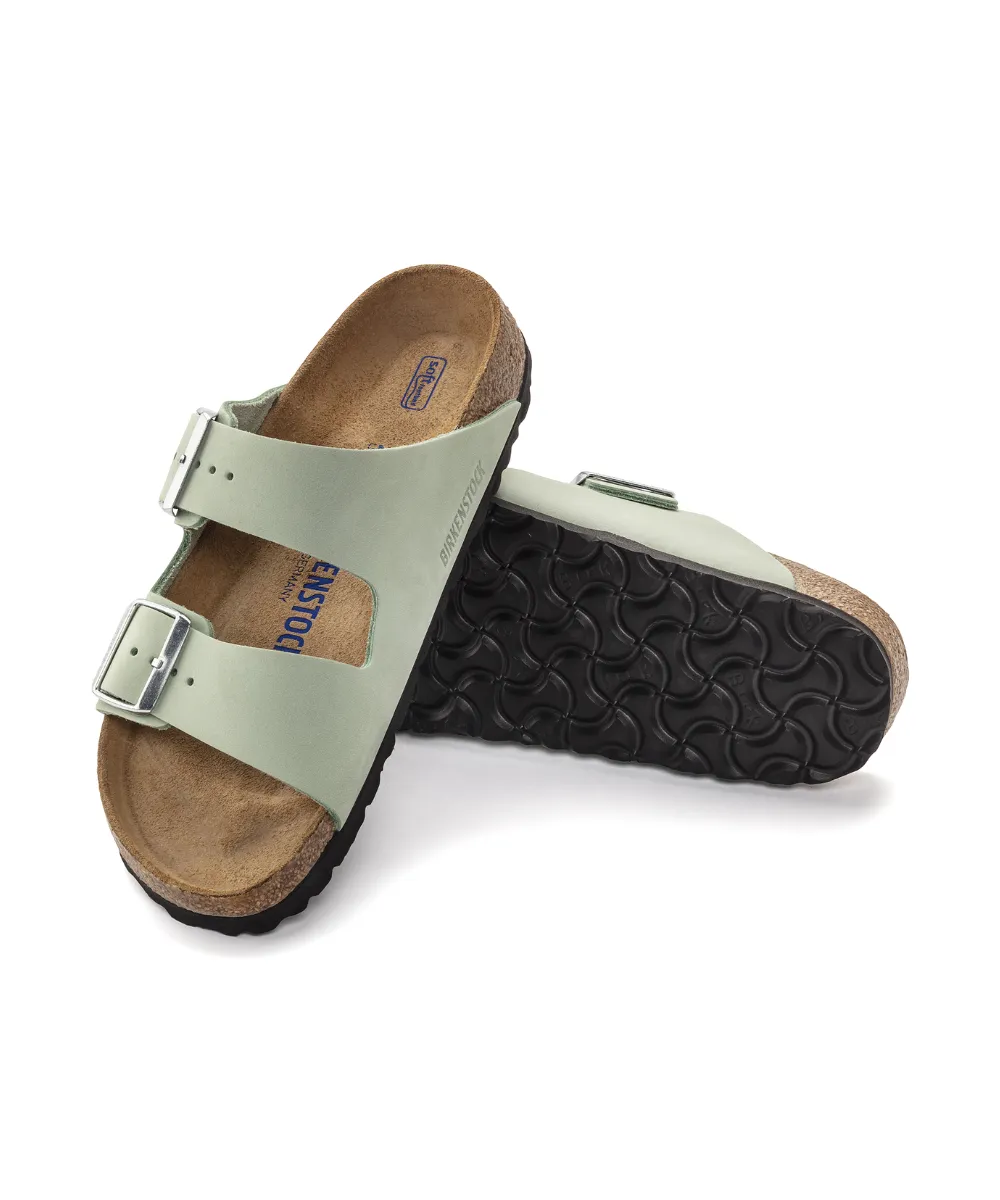 BIRKENSTOCK ARIZONA SOFT BEDDING NARROW FIT IN MINT