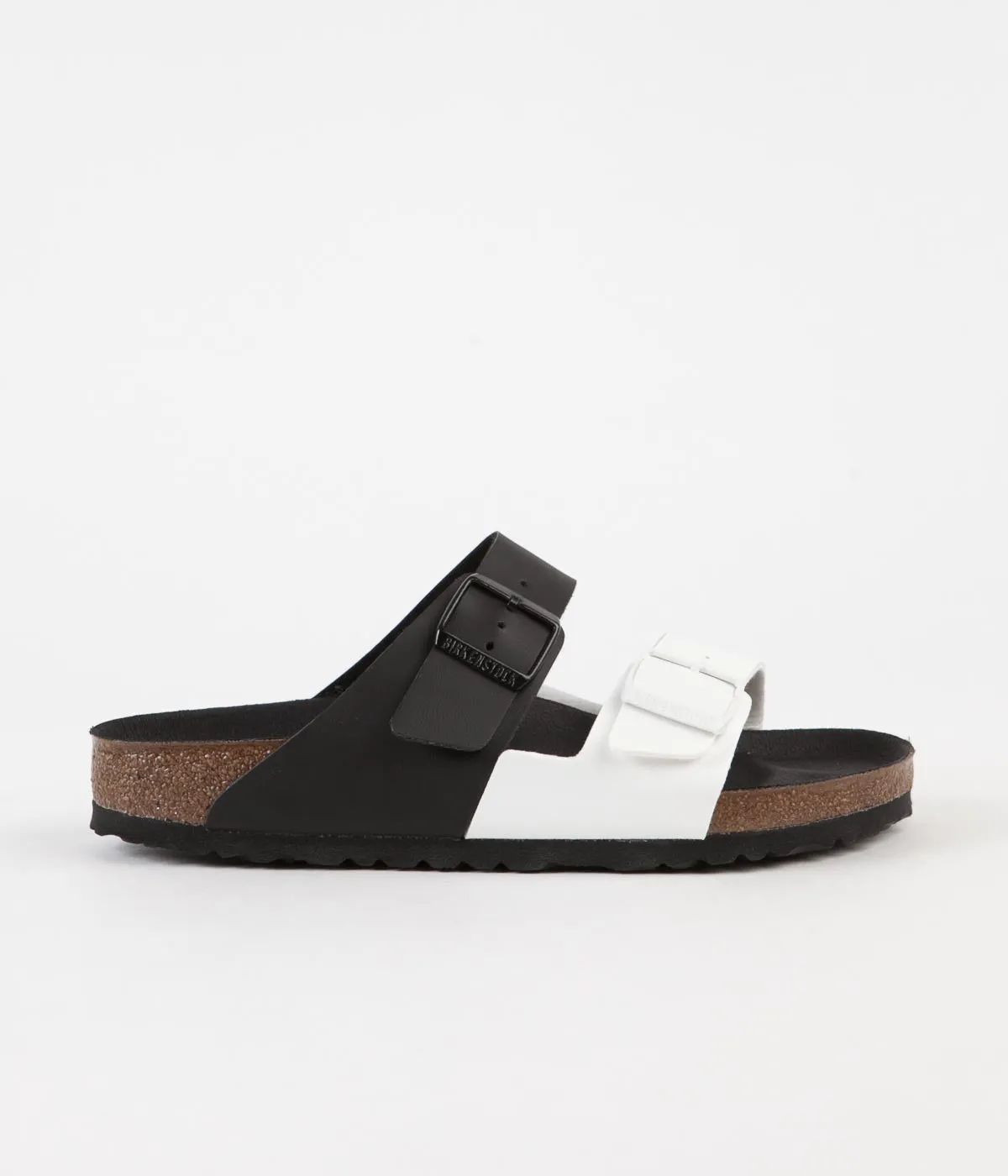 Birkenstock Arizona Split Sandals - Black / White
