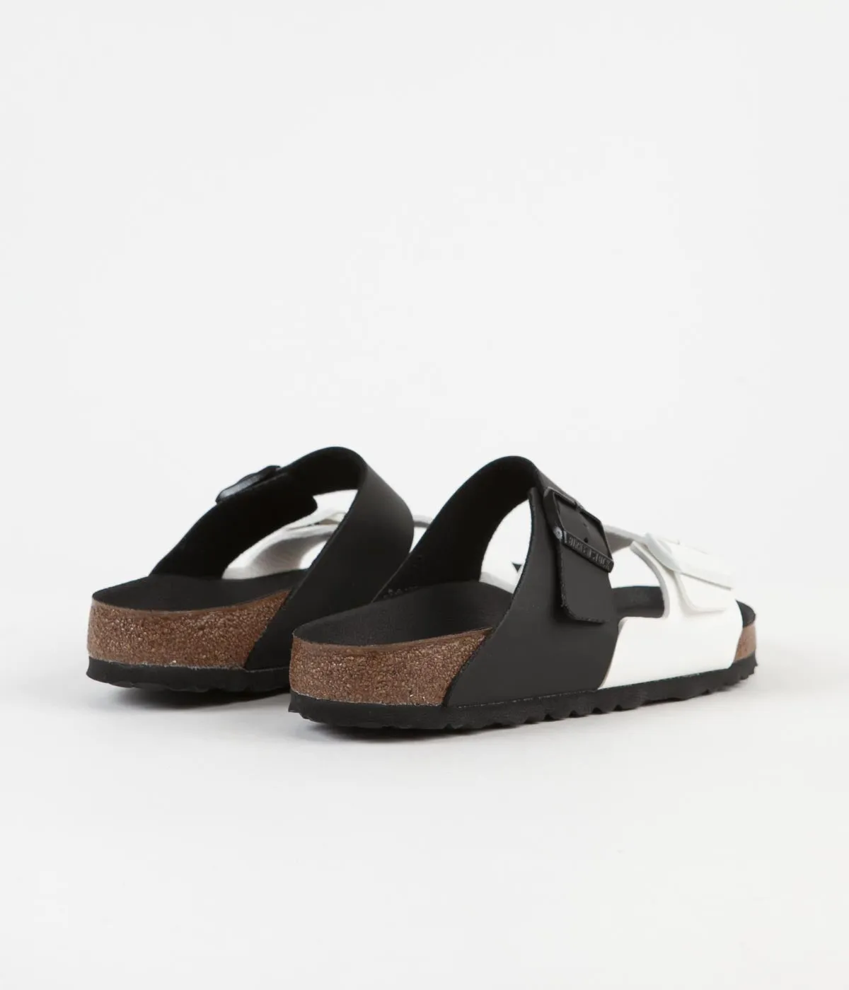 Birkenstock Arizona Split Sandals - Black / White