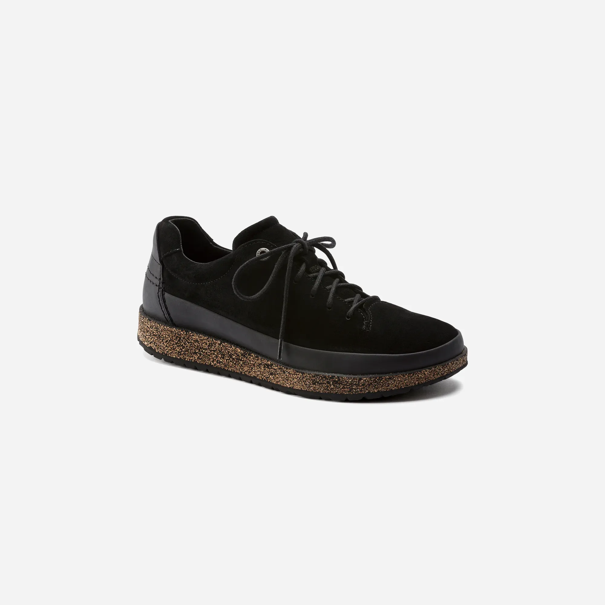Birkenstock Burbank low suede Black