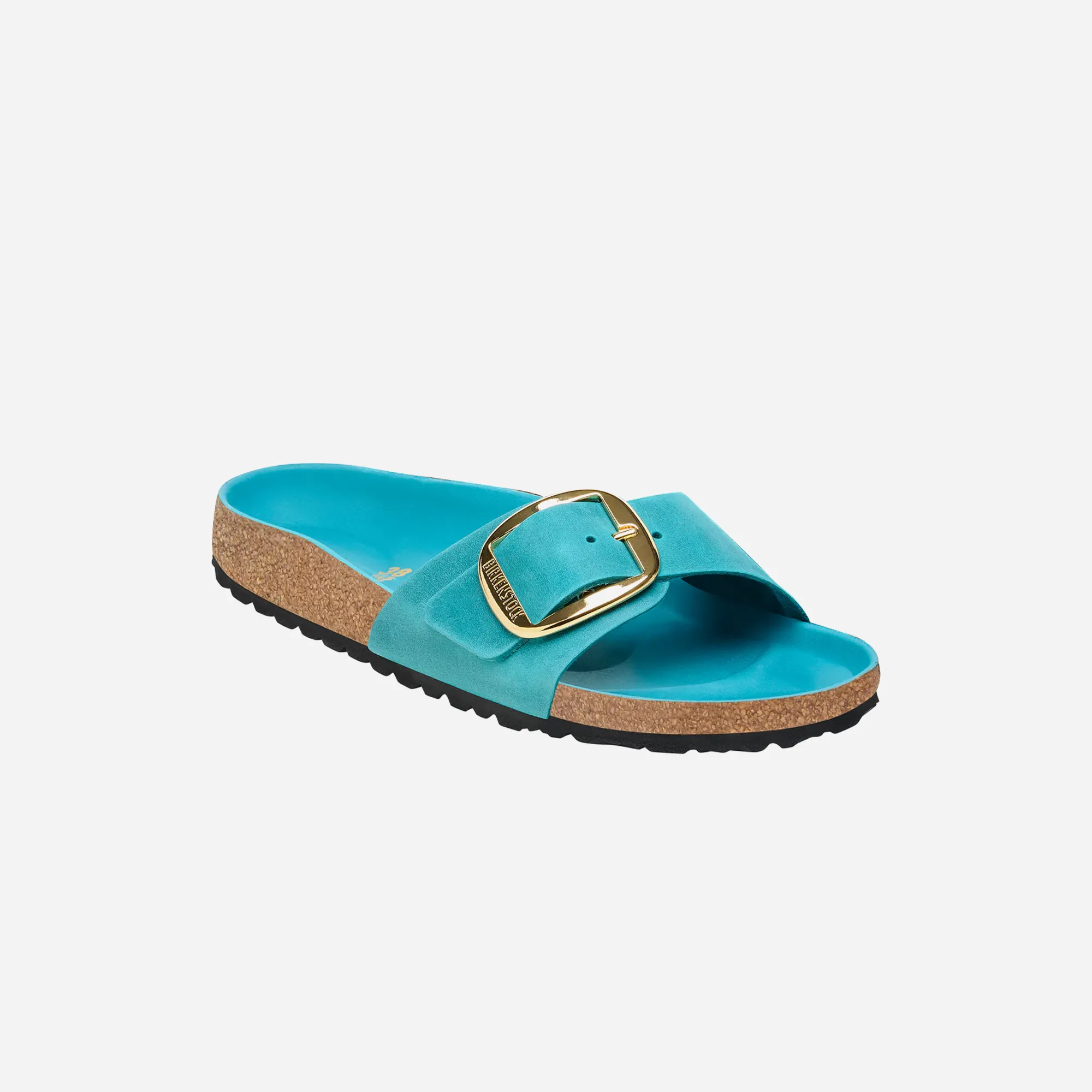 Birkenstock Madrid Big Buckle LEOI Biscay Bay HEX WMNS