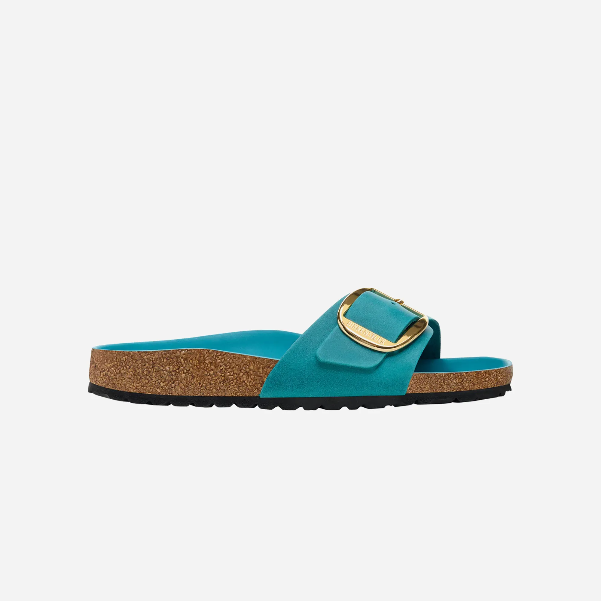 Birkenstock Madrid Big Buckle LEOI Biscay Bay HEX WMNS
