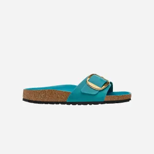 Birkenstock Madrid Big Buckle LEOI Biscay Bay HEX WMNS