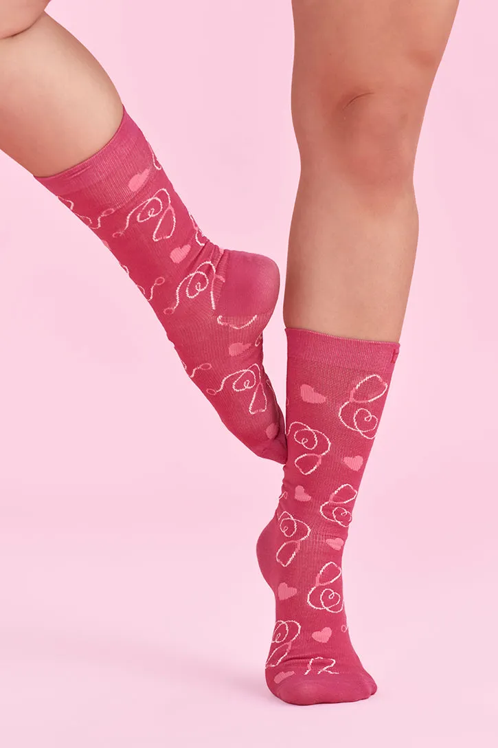 Biz Care CCS250U Happy Feet Unisex Comfort Socks