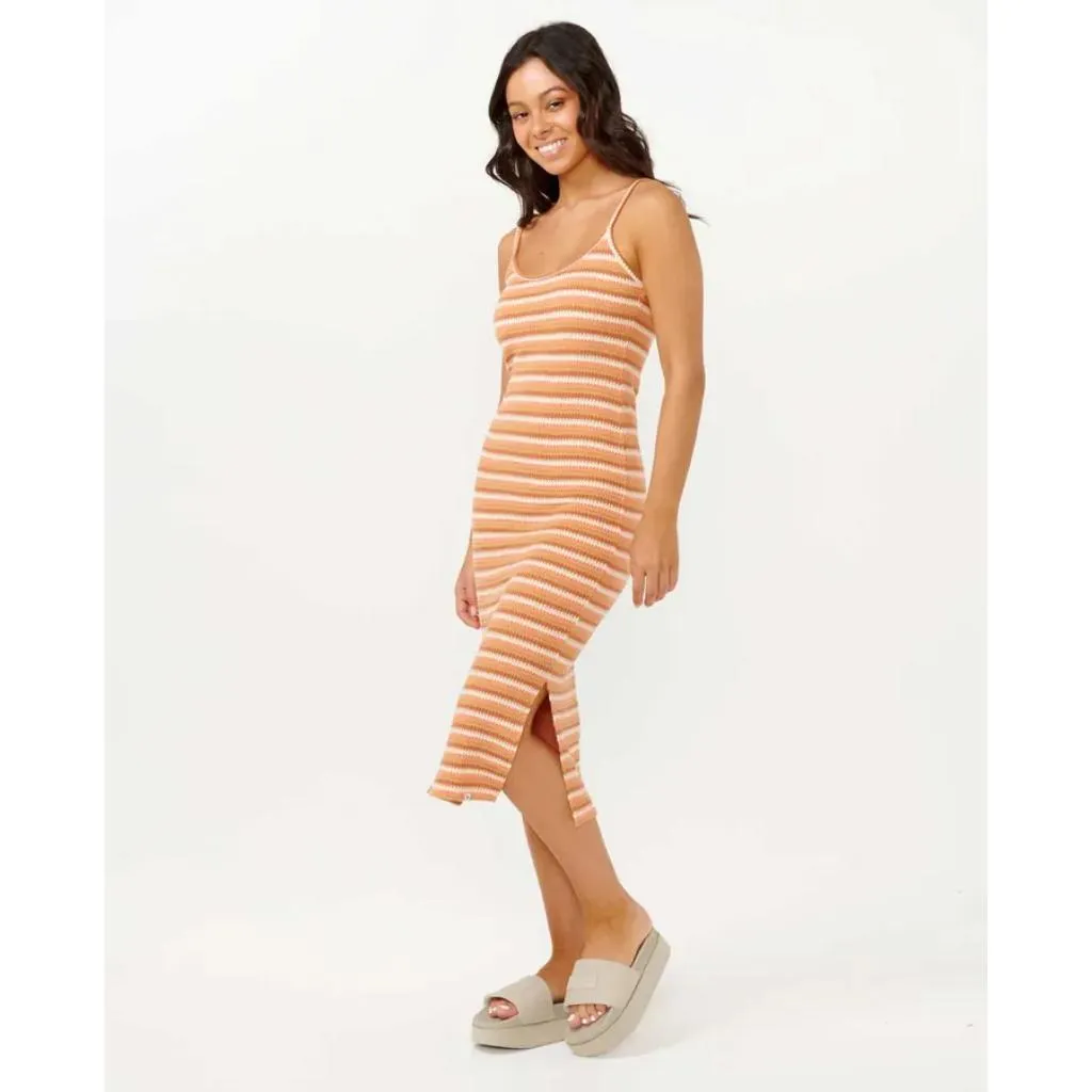 Bobbi Stripe Midi Dress
