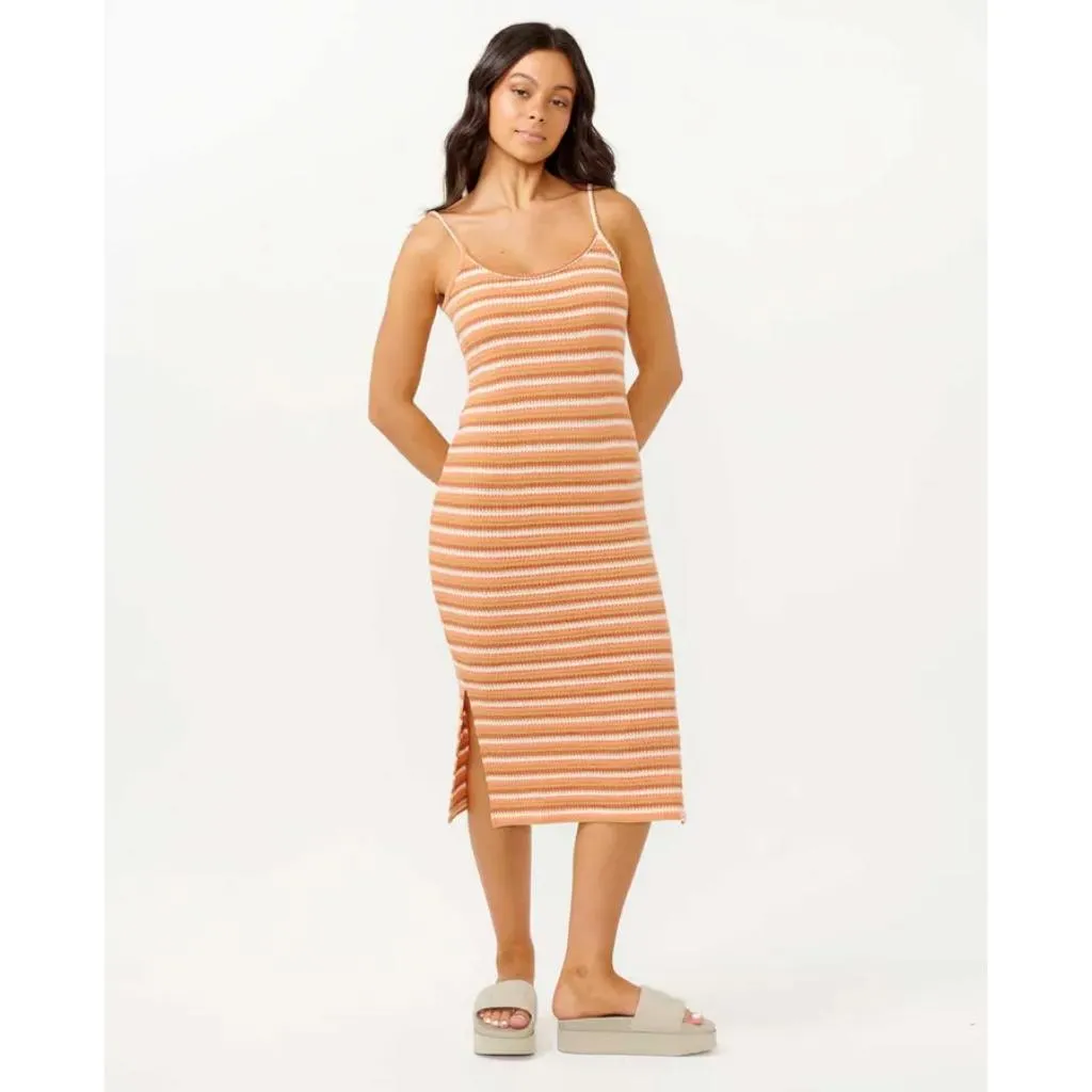 Bobbi Stripe Midi Dress