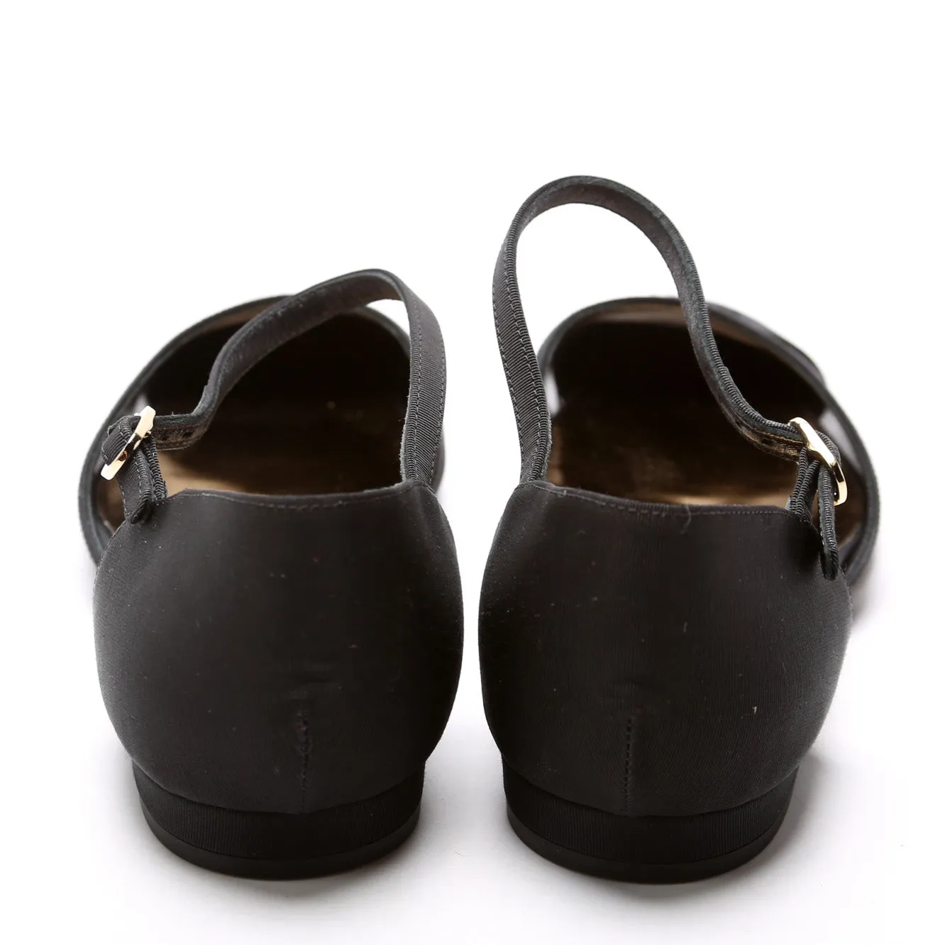 Cap Toe CC Mesh Grosgrain Sandals Size 41