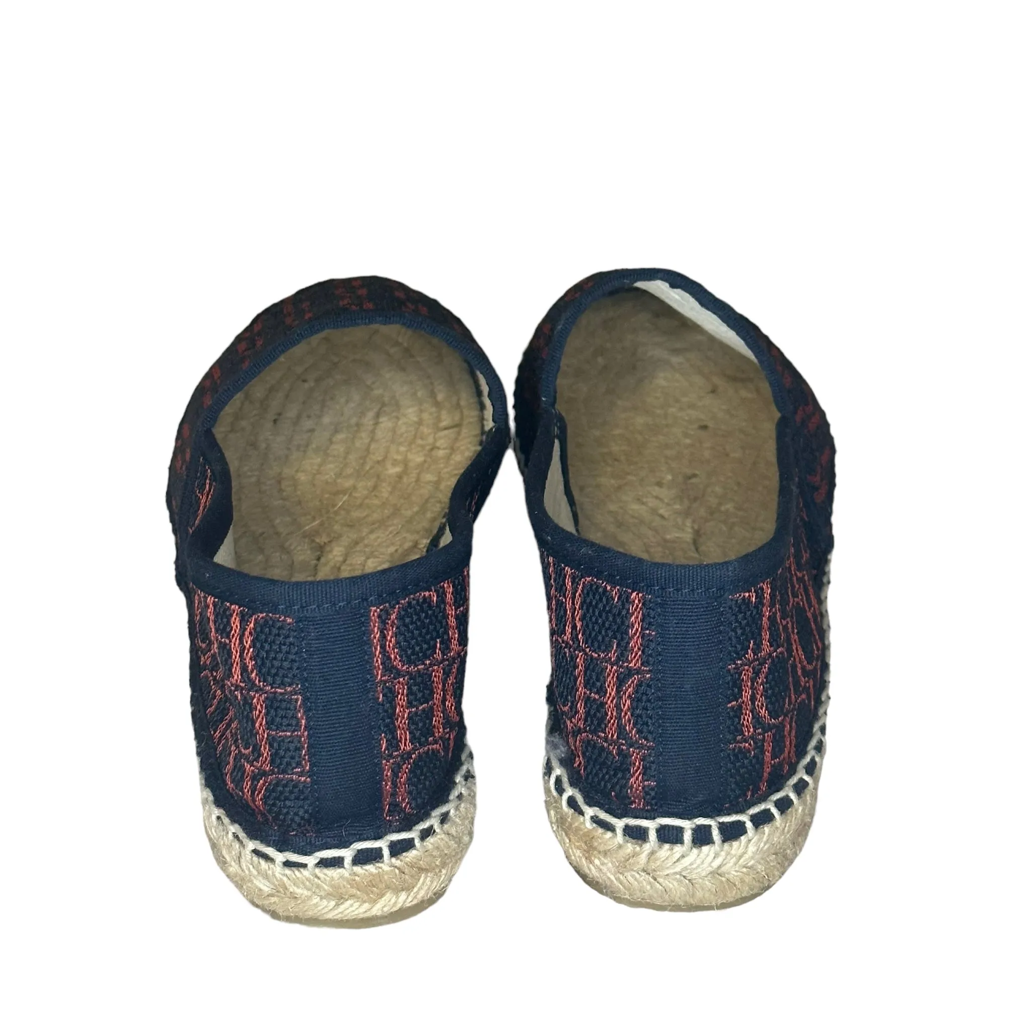 Carolina Herrera Red Logo Espadrille