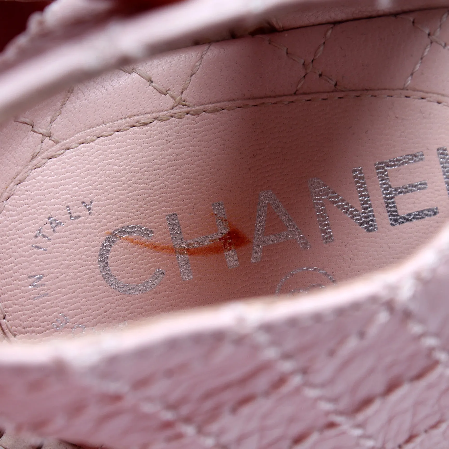 CC Chain T-Strap Sandals Size 40.5