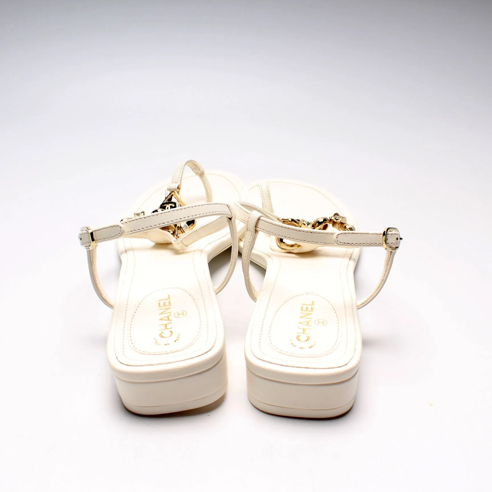 CC Heart T-Strap Sandals Size 42