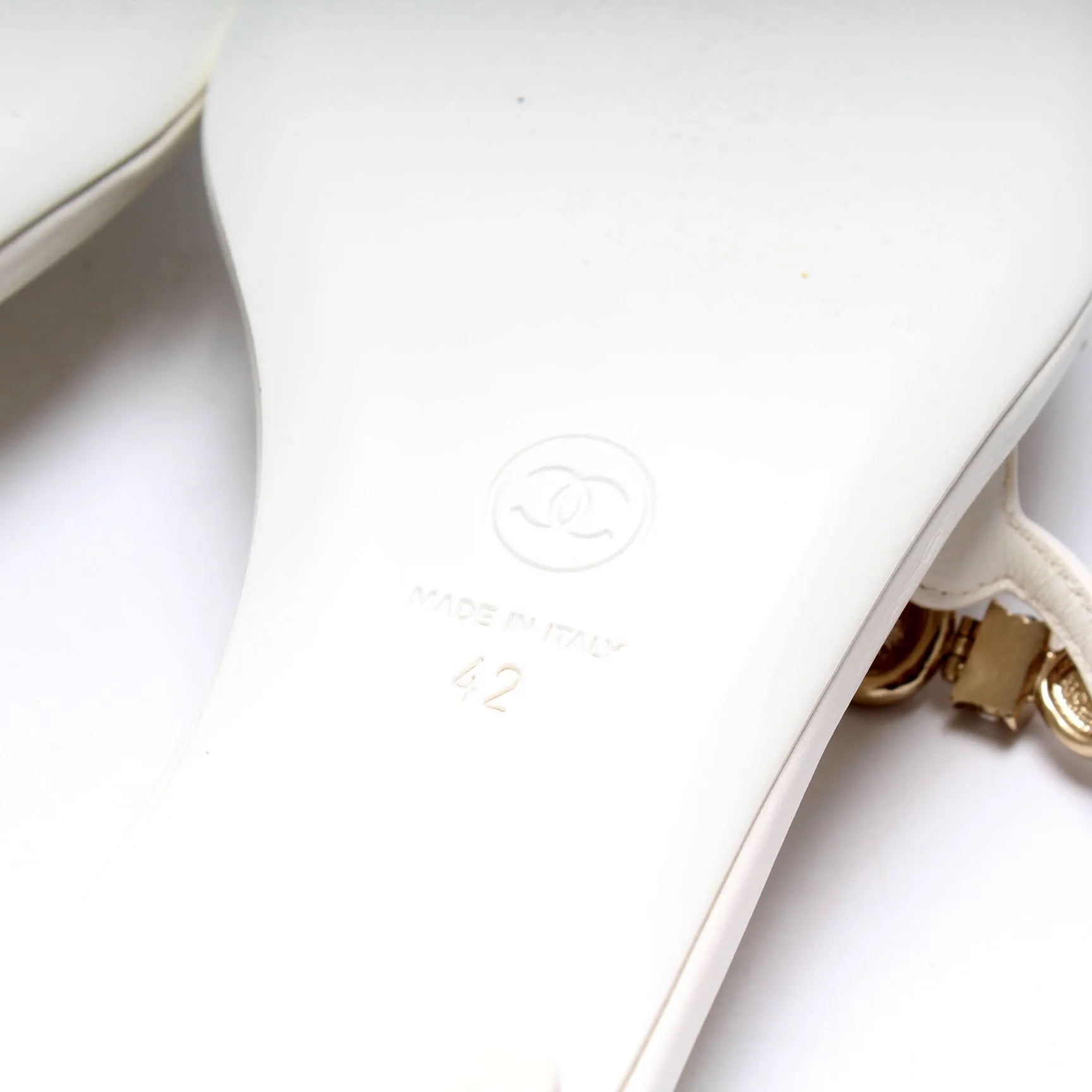 CC Heart T-Strap Sandals Size 42