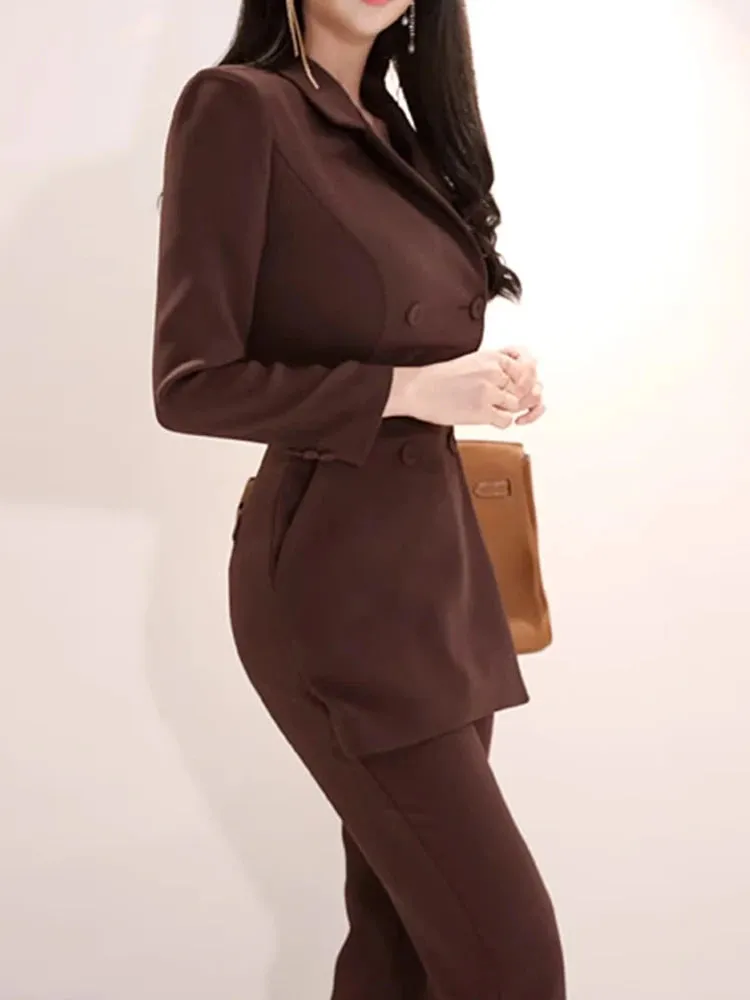 Chic Double-Breasted Jumpsui