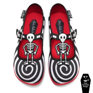 Chocolaticas® CRAZY BONES Women's Mary Jane Flat