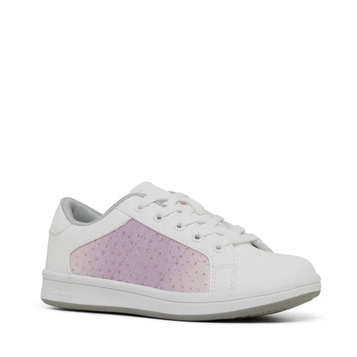 Clarks Dita White/Silver
