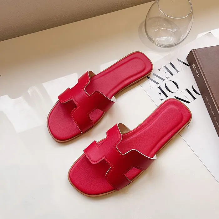 Classic H-Strap Leather Sandals