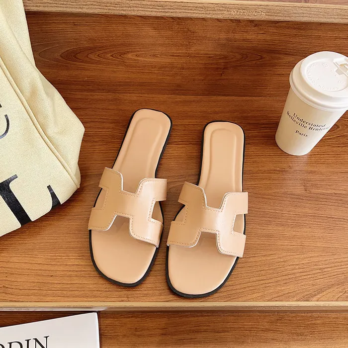 Classic H-Strap Leather Sandals