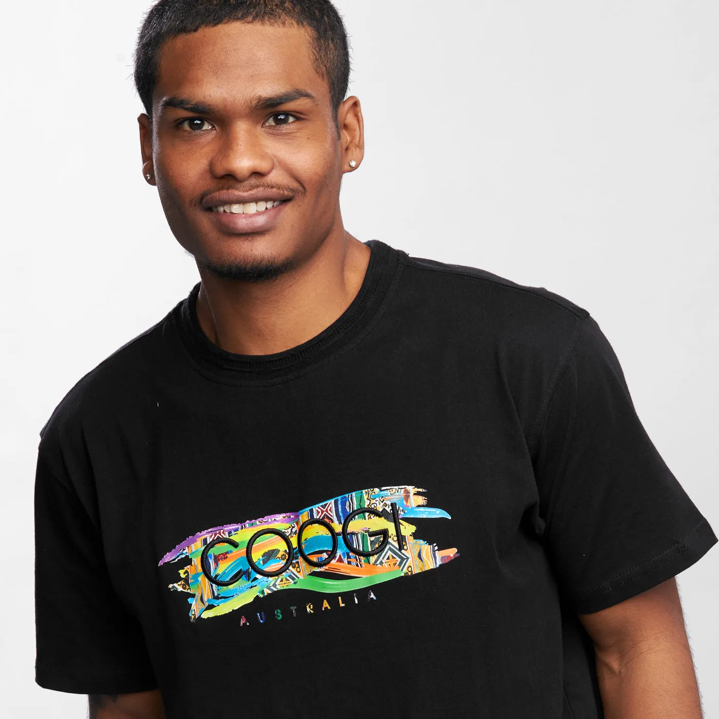 Coogi Logo Tee-Black ( #CG19652 )