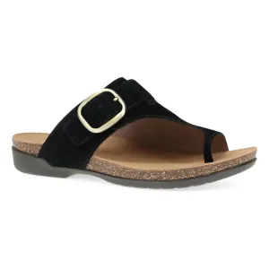 Dansko Women's Rylee Toe Post Sandal - Black