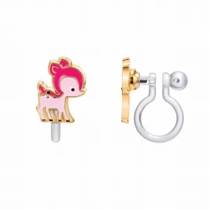 Darling Deer Lead Free CLIP ON Earrings