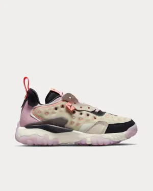 Delta 2 Light Bone / Light Arctic Pink / Sunset Pulse / Black Low Top Sneakers
