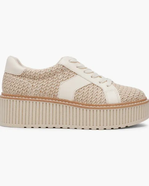 DV by Dolce Vita Bubbles Raffia Sneaker - Natural - FINAL SALE