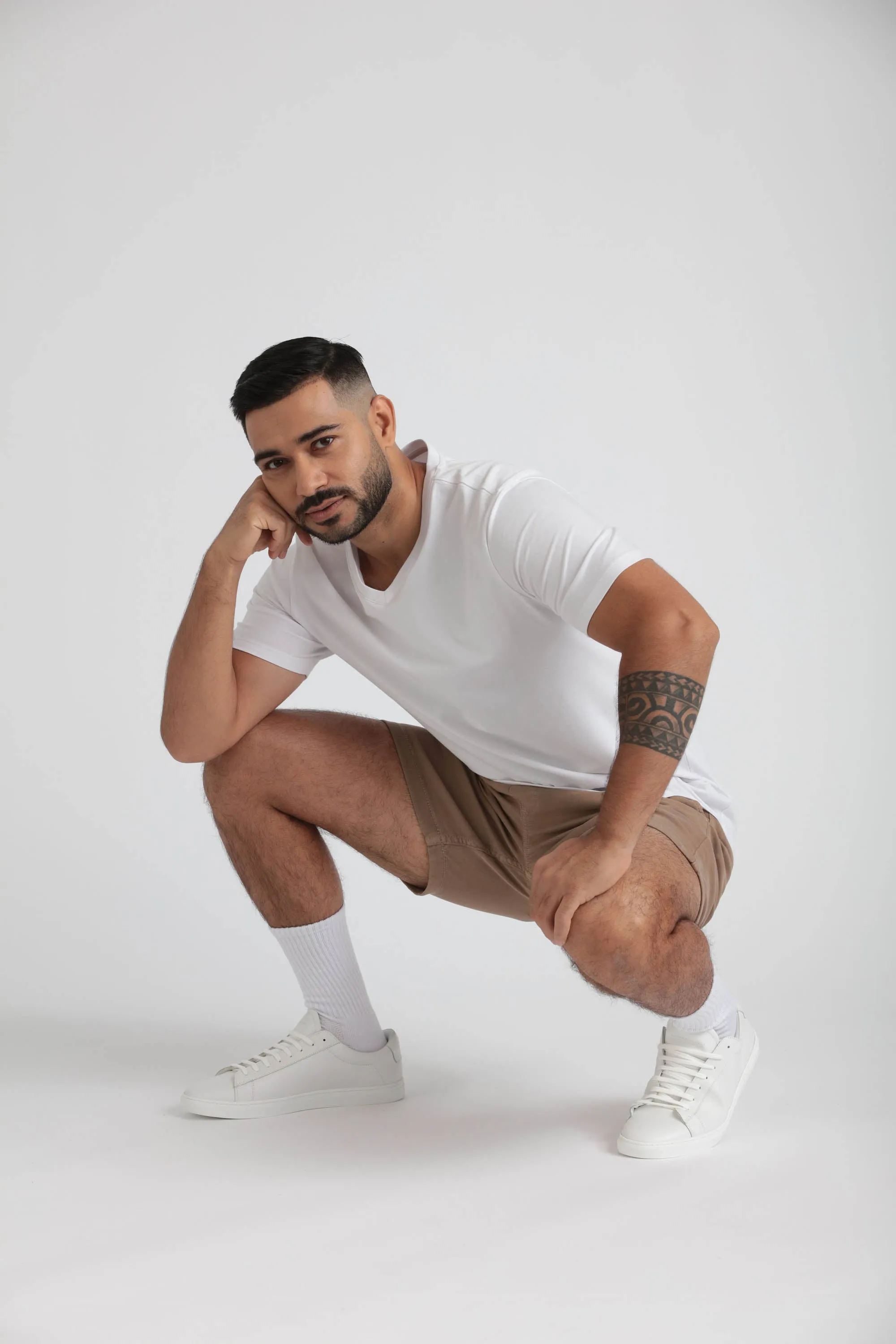 Everyday Comfort Shorts (Slim Fit) / Dark Khaki & Soldier Olive