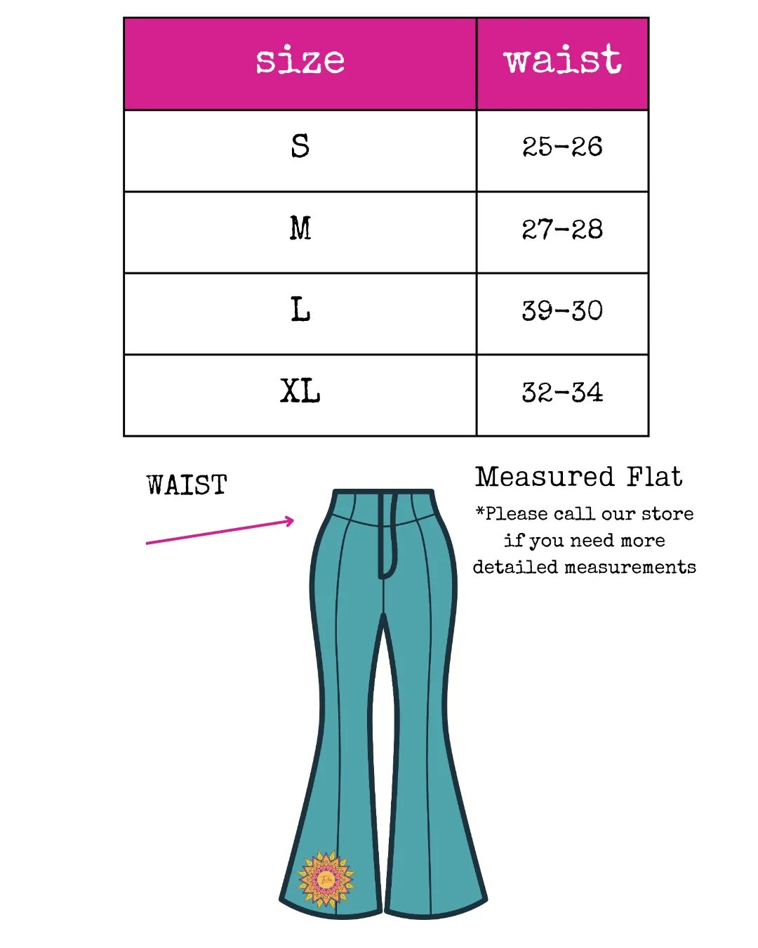 Faded Wide Pants