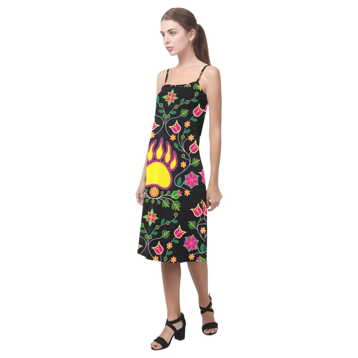 Floral Bearpaw Alcestis Slip Dress