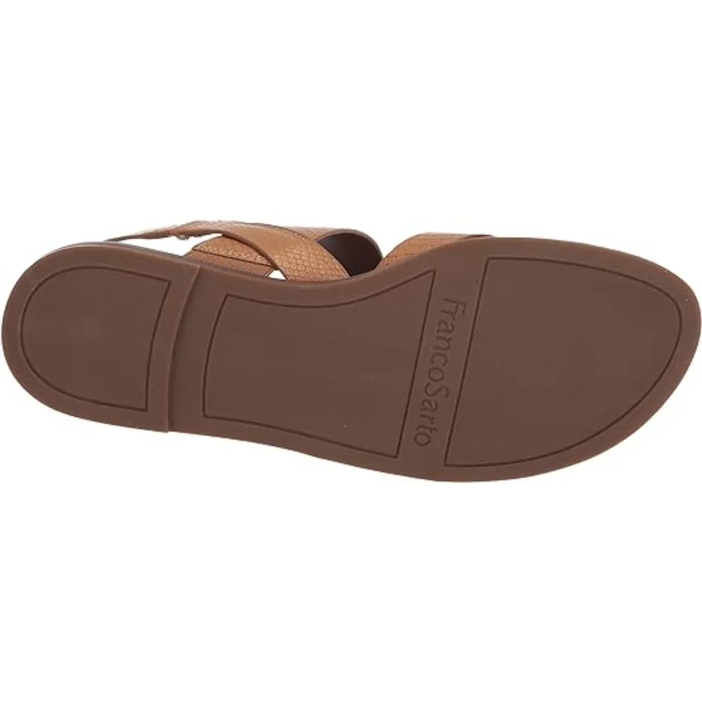 Franco Sarto Women's Gans Camel Flat Sandal