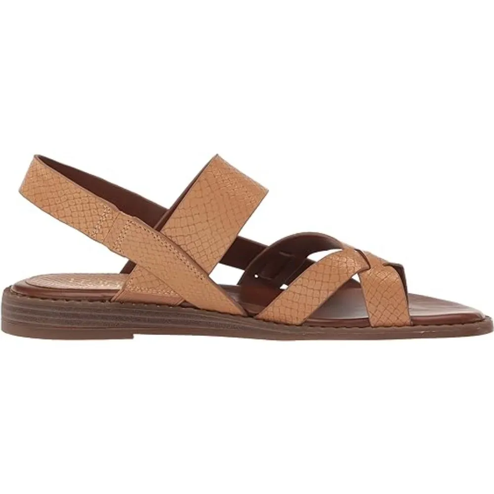 Franco Sarto Women's Gans Camel Flat Sandal