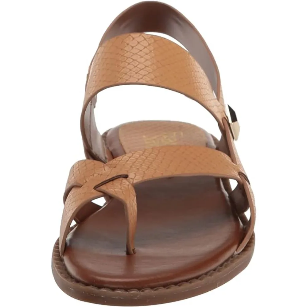 Franco Sarto Women's Gans Camel Flat Sandal