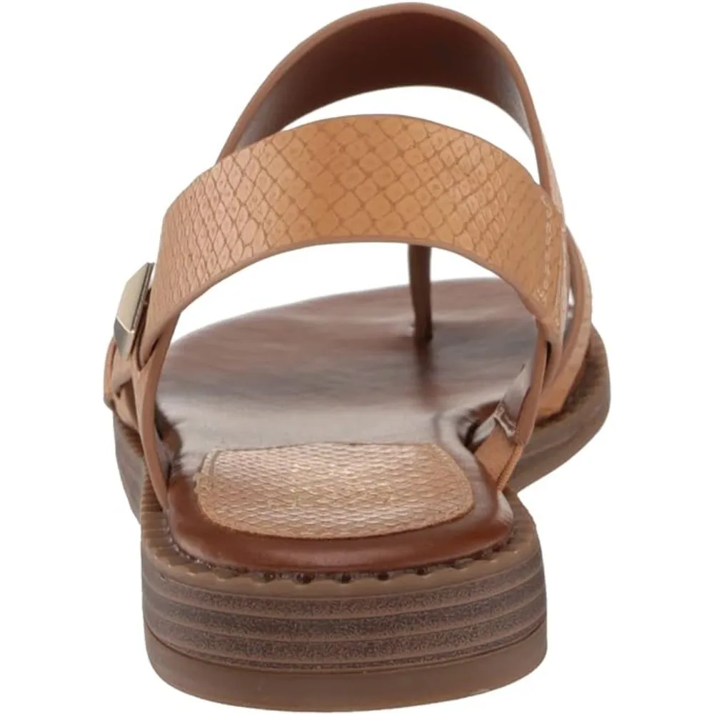 Franco Sarto Women's Gans Camel Flat Sandal