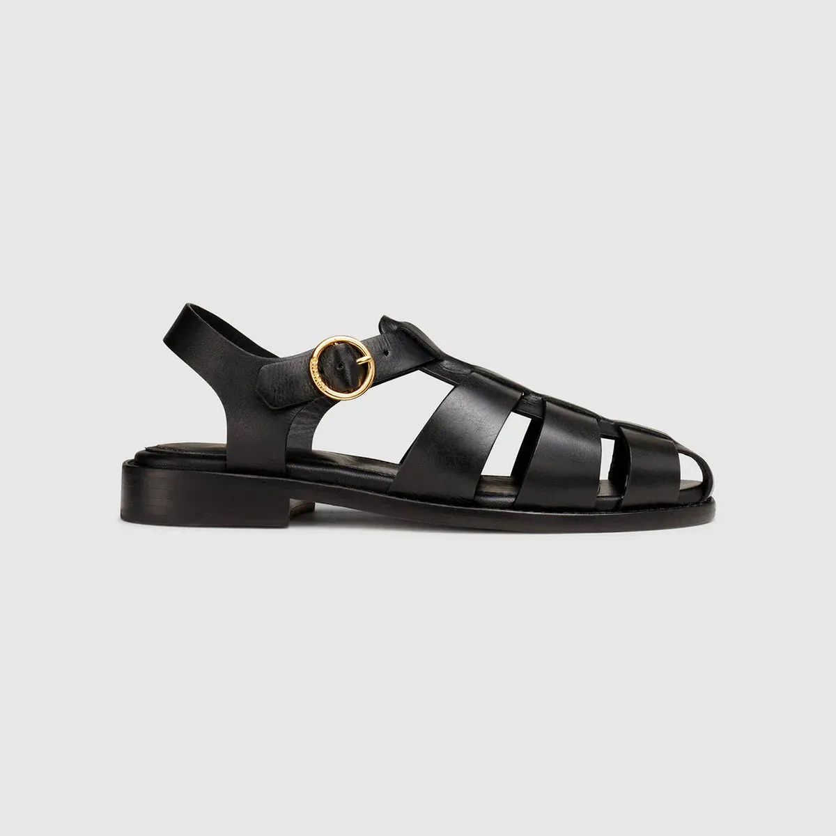 G. H. BASS FISHERMAN SANDAL BLACK