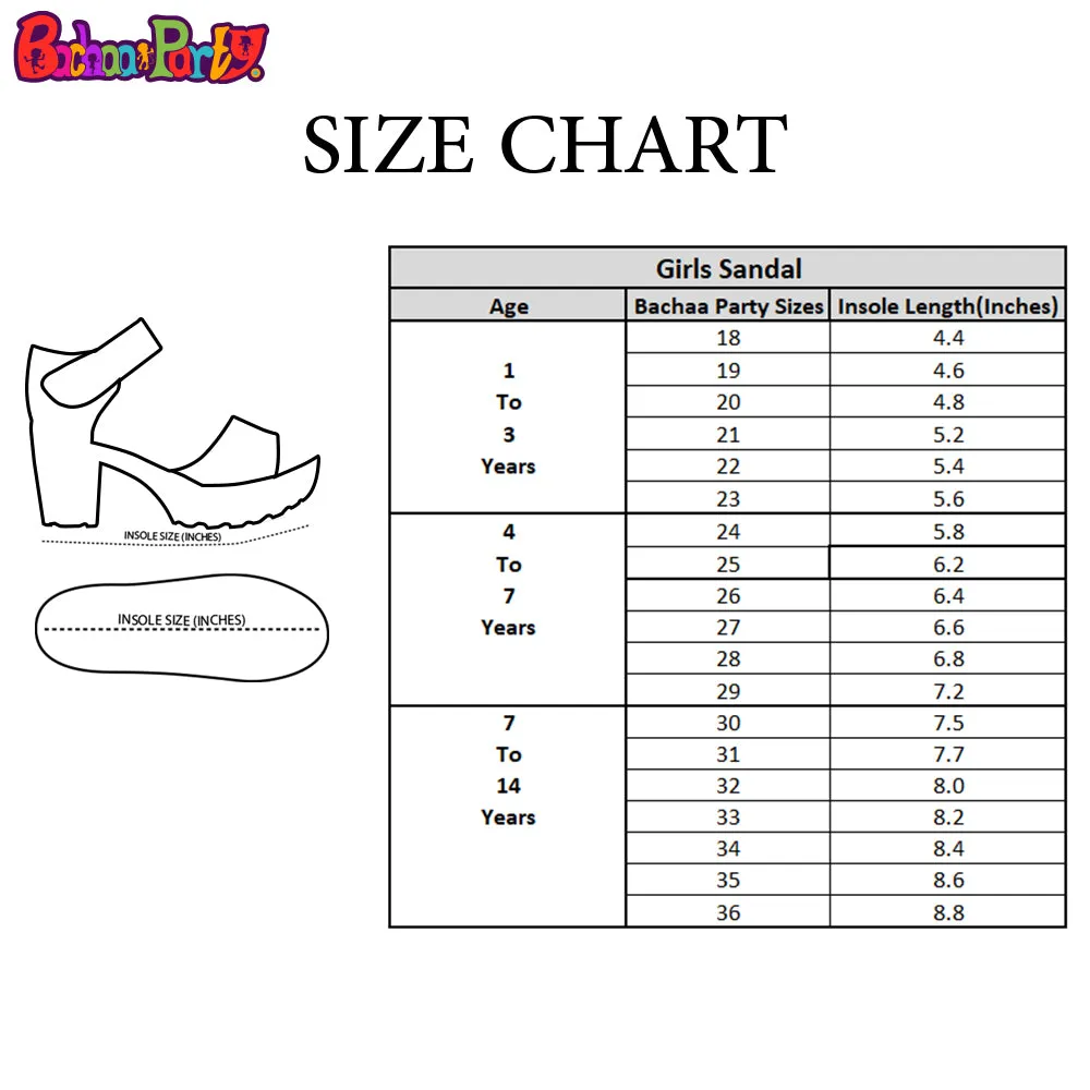 Girls Sandal SD-8-BLACK