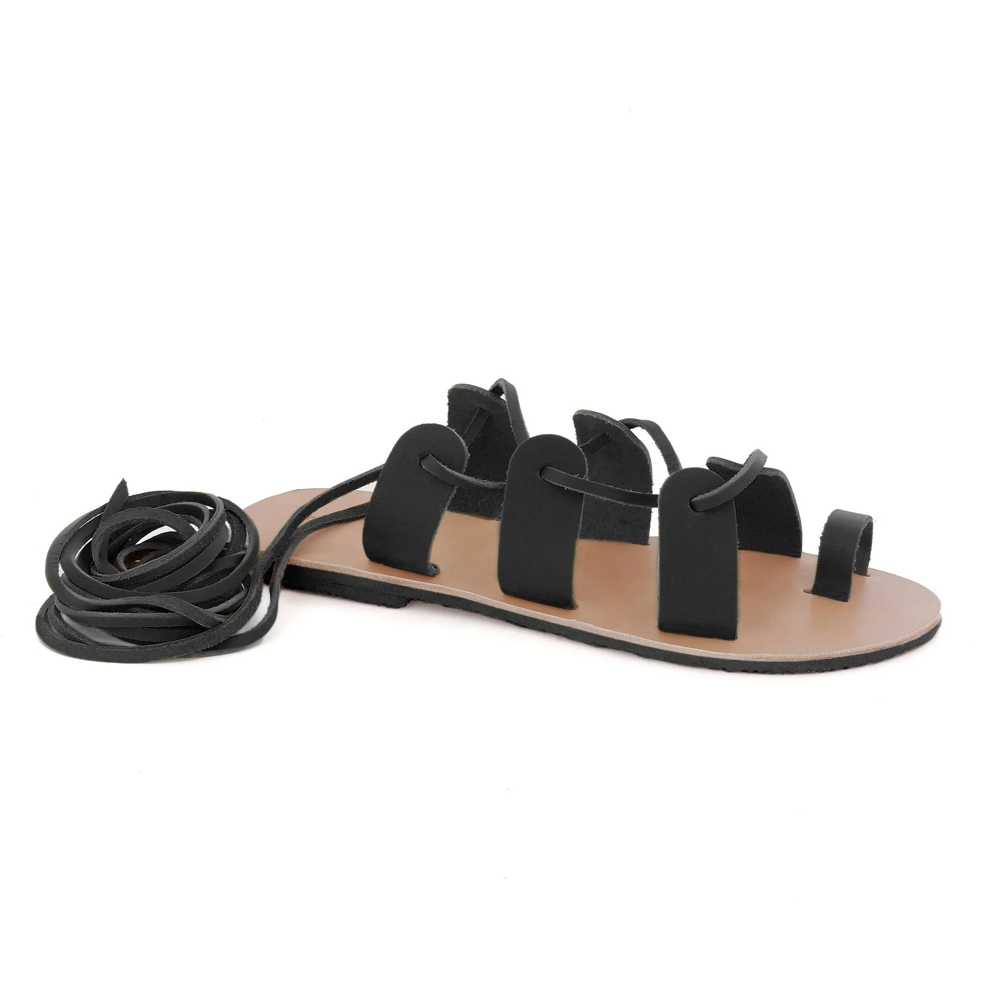 Greek Leather Sandals 'Terpsichore'