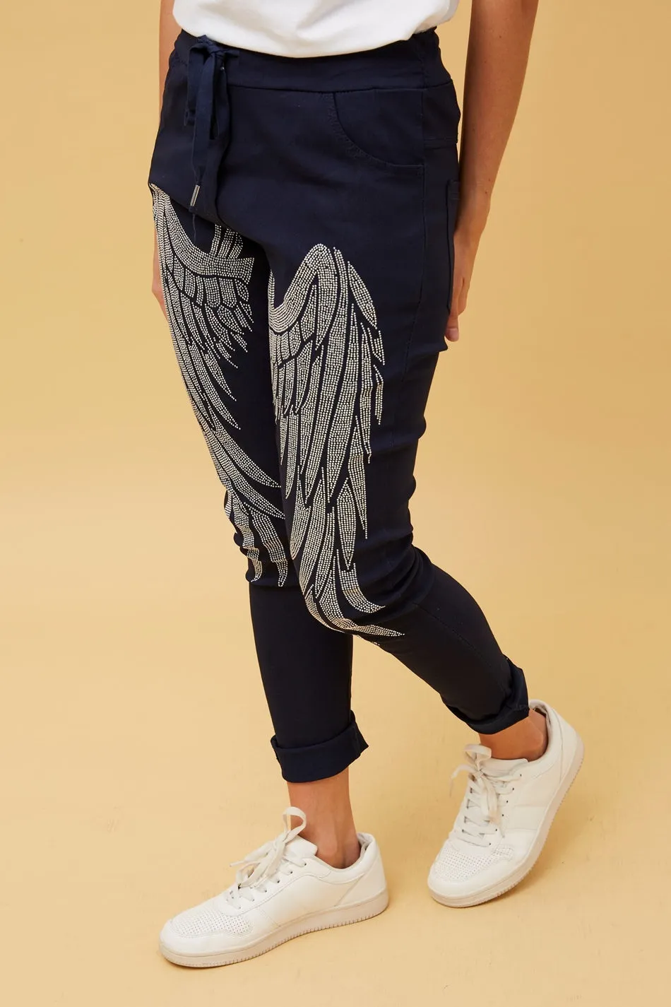 JANJA DIAMANTE WINGS JOGGER PANTS