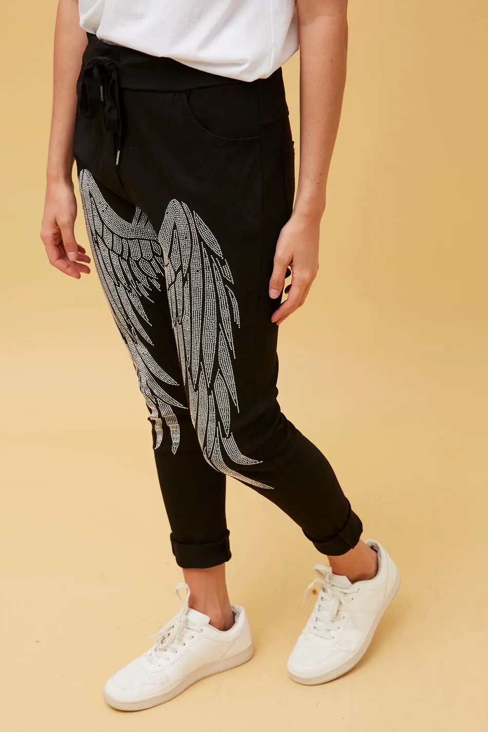 JANJA DIAMANTE WINGS JOGGER PANTS