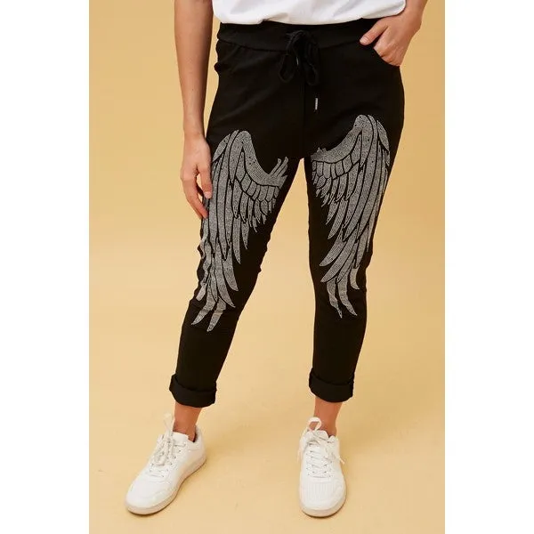 JANJA DIAMANTE WINGS JOGGER PANTS