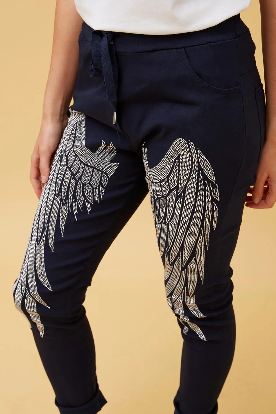 JANJA DIAMANTE WINGS JOGGER PANTS