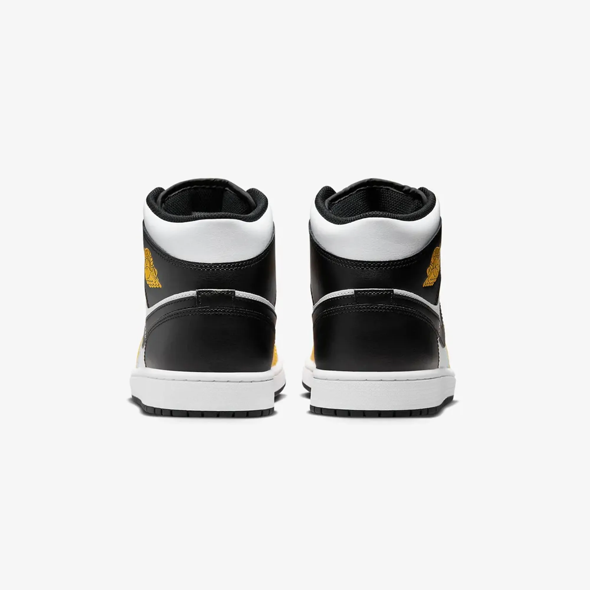 Jordan | AIR JORDAN 1 MID  { YELLOW OCHRE/BLACK-WHITE-YELLOW OCHRE