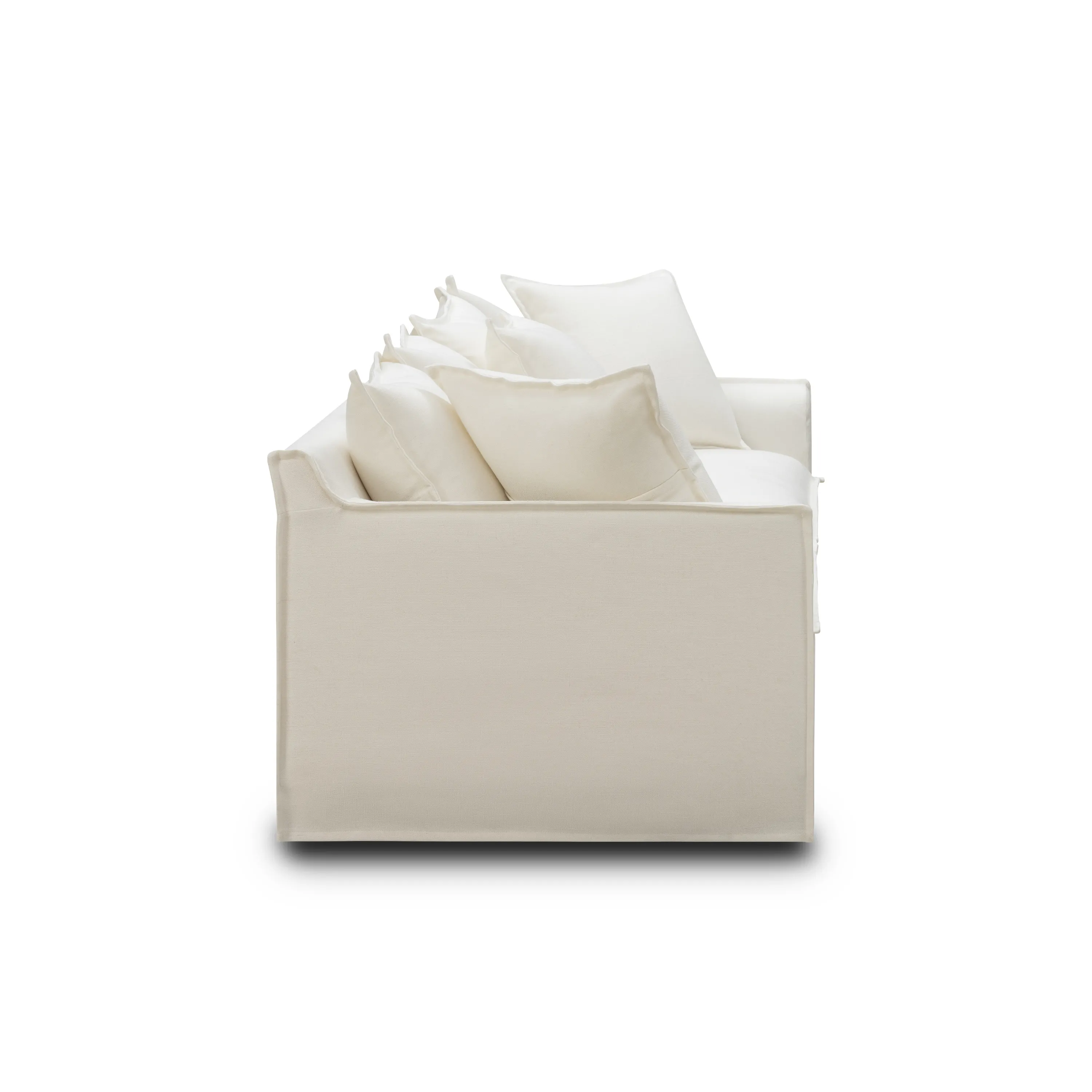 Juno Slipcover 3 Seater Sofa - Luna Ivory
