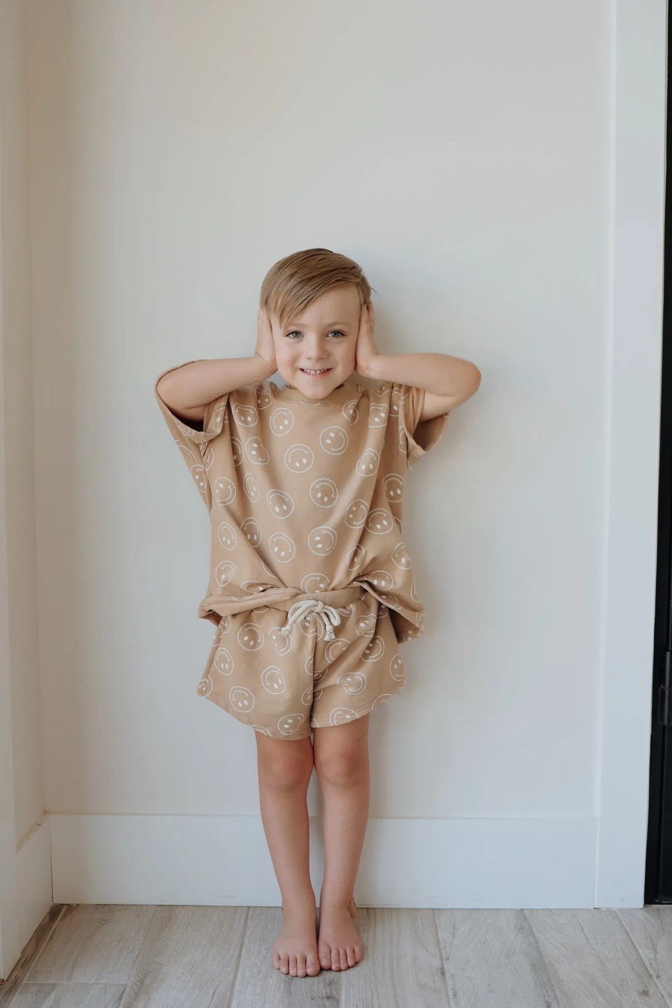 Just Smile Tan | Short Set